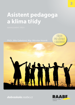 Asistent pedagoga a klima třídy