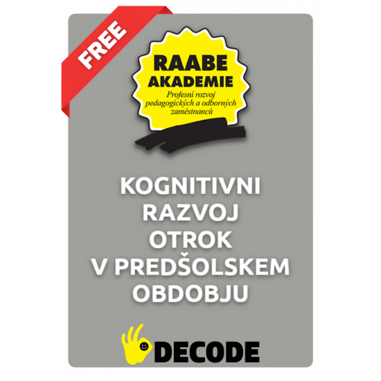 Krepitev kompetenc vzgojiteljev za spodbujanje kognitivnega razvoja otrok