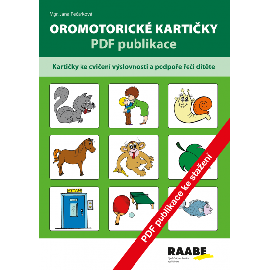 PDF publikace – Oromotorické kartičky