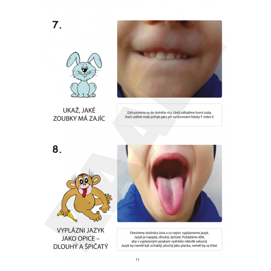 PDF publikace – Oromotorické kartičky