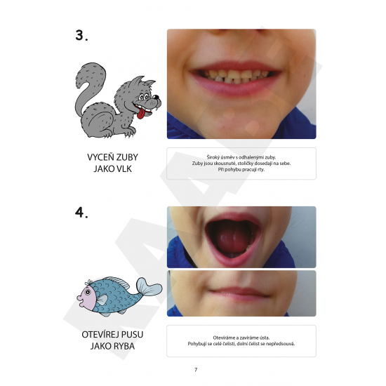 PDF publikace – Oromotorické kartičky