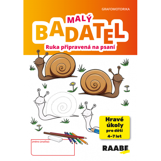 Malý Badatel - Ruka připravená na psaní