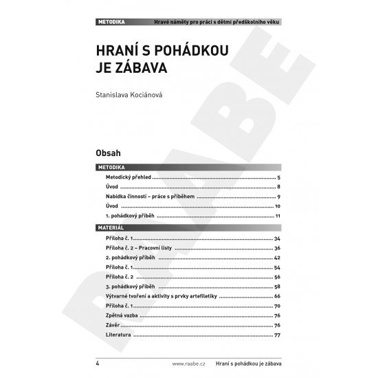 PDF publikace - Hraní s pohádkou je zábava