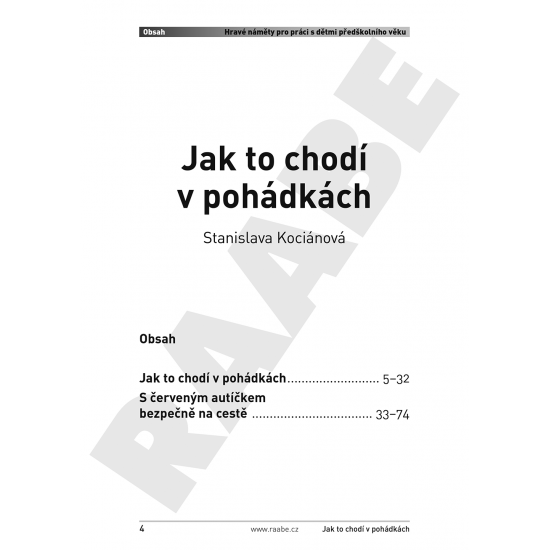 PDF publikace - Jak to chodí v pohádkách