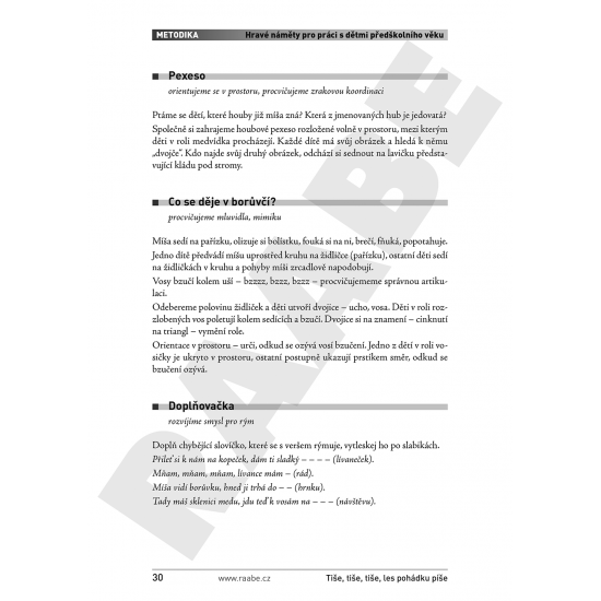 PDF publikace - Tiše, tiše, tiše, les pohádku píše