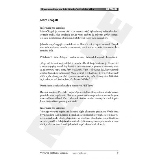 PDF publikace – Výtvarné cestování Evropou