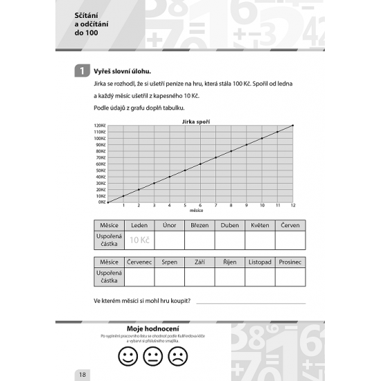KuliFerda - Sčítání a odčítání do 100