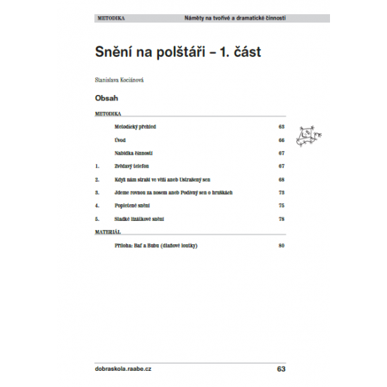 Snění na polštáři