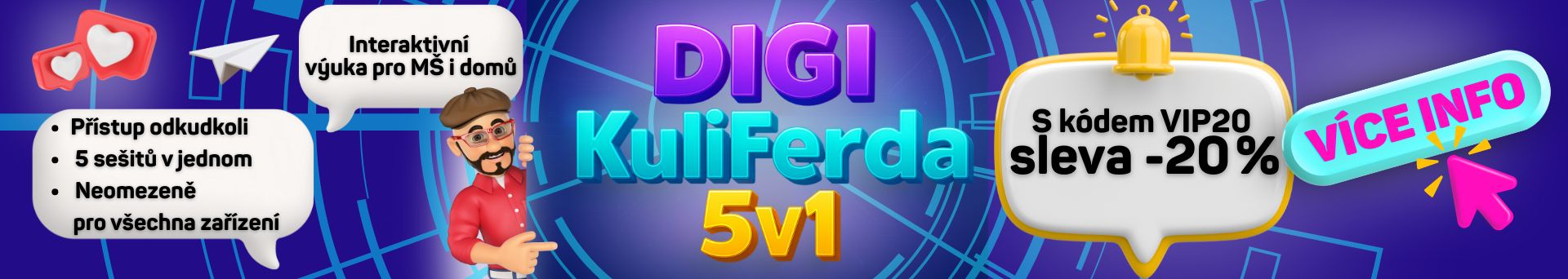 Raabe DIGITAL - interaktivni vzdelavani pro MS - NOVINKA - program na cely skolni rok