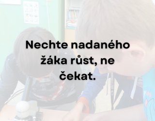 Co dělat, když má nadaný žák hotovo za pět minut?