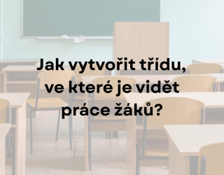 Přestaňte zdobit třídu za žáky! Nechte ji letos prázdnou