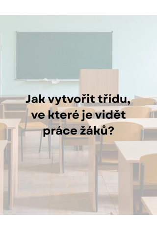 Přestaňte zdobit třídu za žáky! Nechte ji letos prázdnou