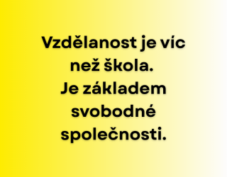 Vzdělanost není samozřejmost. Proč bychom o ní měli znovu začít přemýšlet?