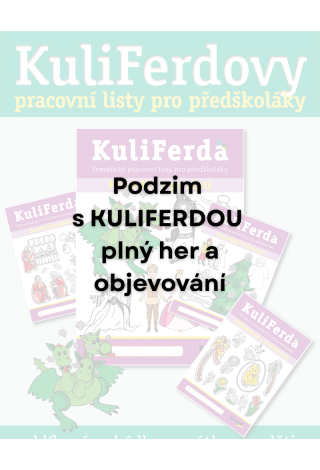 KuliFerda inspiruje: 6 podzimních aktivit pro předškoláky, které děti baví a rozvíjejí