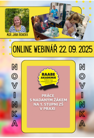 Kluby nadaných dětí: Prostor, kde mohou talentované děti rozkvést + pozvánka na bezplatný webinář