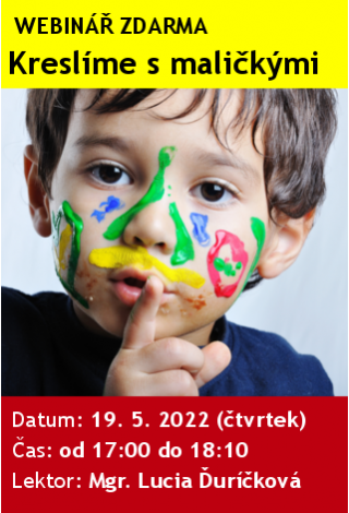 WEBINÁŘ ZDARMA: Kreslíme s maličkými - rozvoj kreslířských dovedností u nejmenších dětí