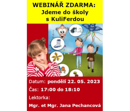 WEBINÁŘ ZDARMA: Jdeme do školy s KuliFerdou