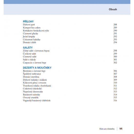 Dieta pro diabetiky