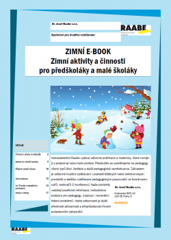 E-book - Zimní e-book - ZDARMA E-book - Zimní e-book - ZDARMA