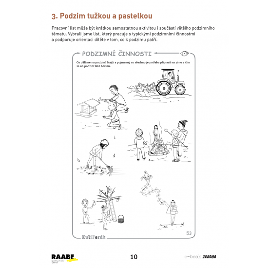 E-book - Podzim v mateřské škole - ZDARMA