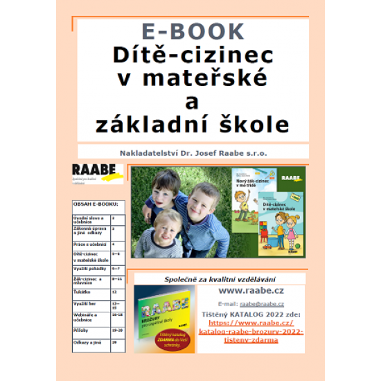 E-book - Dítě-cizinec v MŠ a v ZŠ - ZDARMA