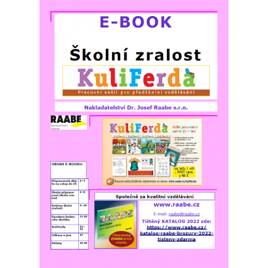 E-book - Školní zralost s KuliFerdou - ZDARMA