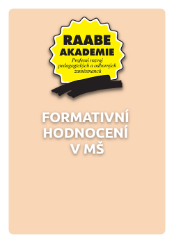 Formativní hodnocení v mateřské škole