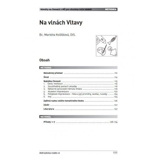 Rok v mateřské škole v činnostech – LÉTO