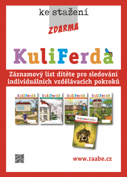 Záznamový list dítěte pro sledování individuálních pokroků - KE STAŽENÍ Záznamový list dítěte pro sledování individuálních pokroků - KE STAŽENÍ