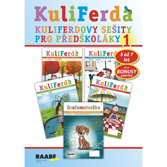 KuliFerda (5–7 let) - SADA pracovních sešitů