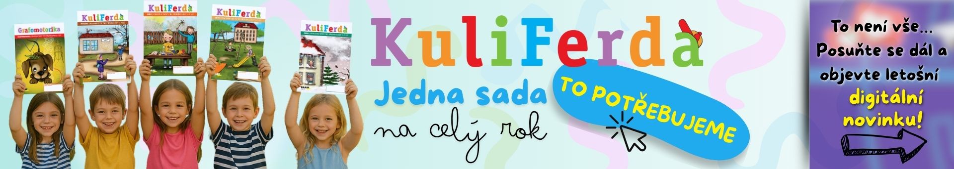 Sada pracovních sešitů KuliFerda školní rok 2025/2026