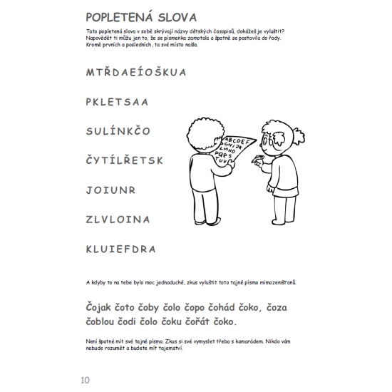 Školák s ADHD - Český jazyk a psaní