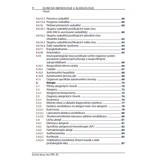 Klinická imunologie a alergologie pro všeobecné praktické lékaře