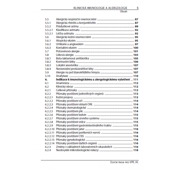 Klinická imunologie a alergologie pro všeobecné praktické lékaře