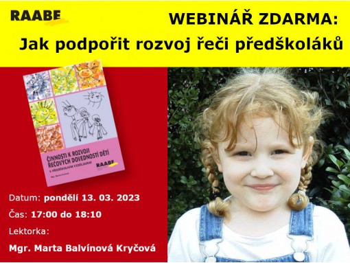 Jak podporovat rozvoj řečových dovedností u předškoláků | Mgr. Marta Balvínová 