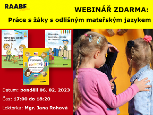 Práce s žáky s odlišným mateřským jazykem | Lektorka webináře: Mgr. Jana Rohová